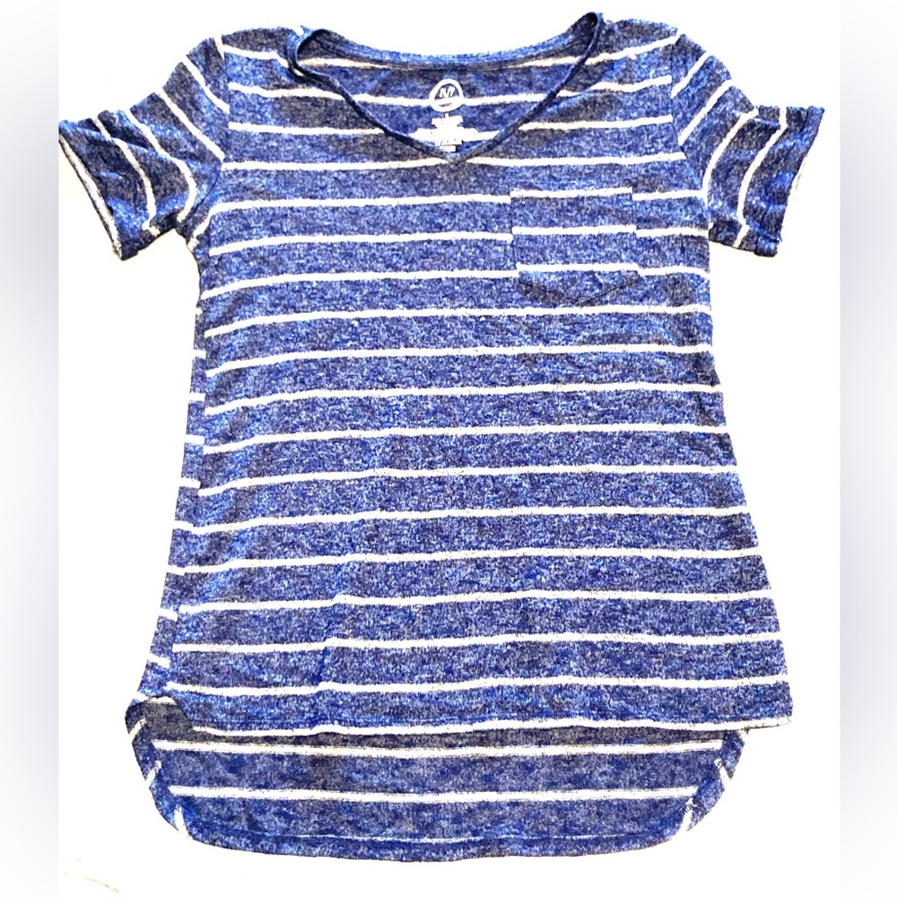 Classic Blue Striped Tee